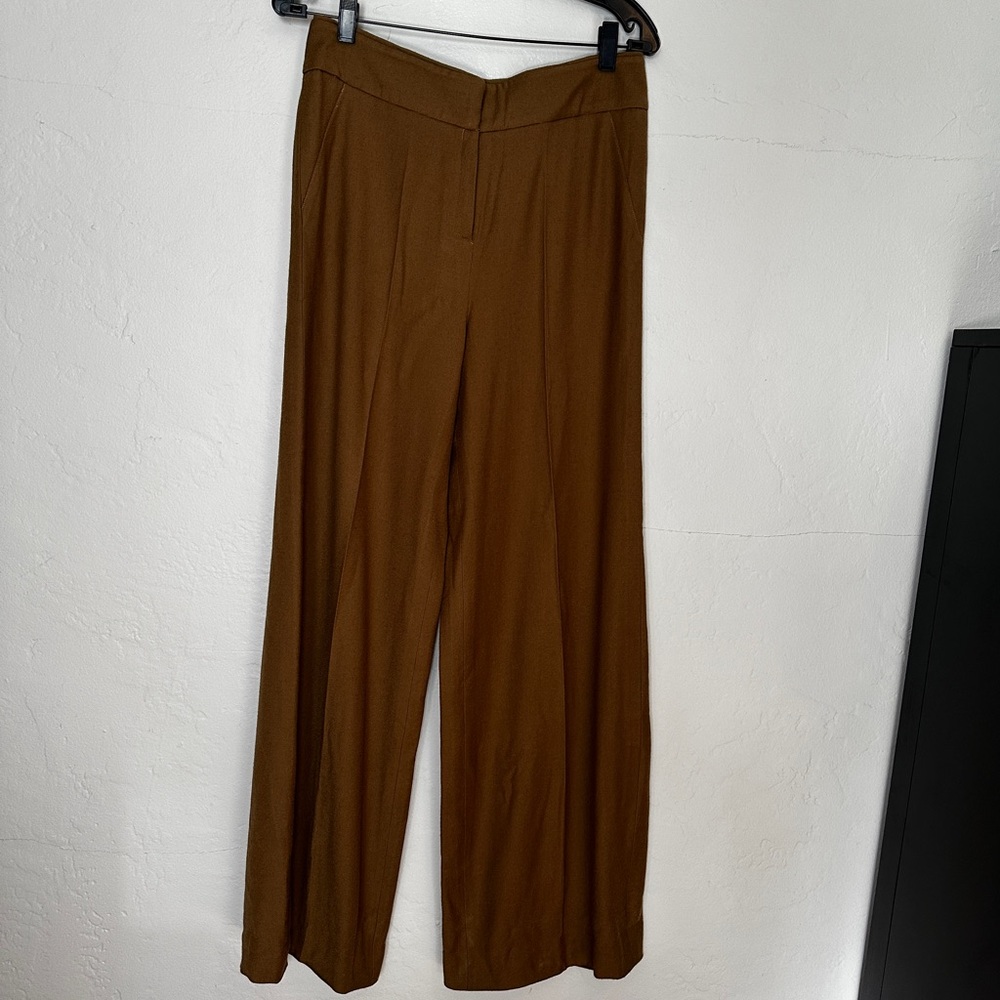 Sonia Rykiel Tan Wool Trousers